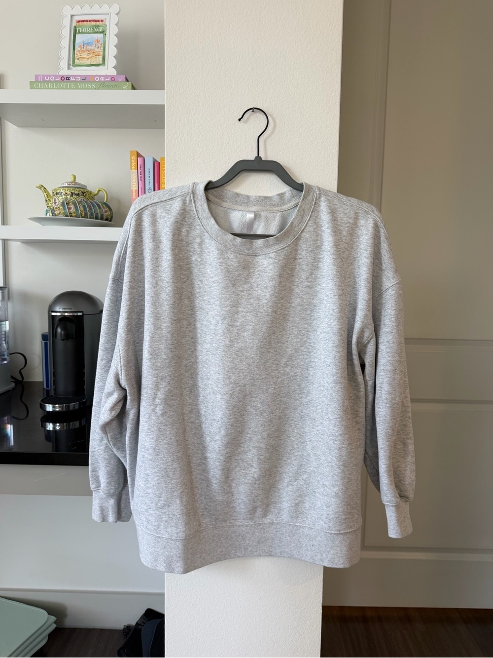 Fabletics Crewneck Sweatshirt - Heather Gray